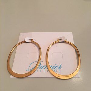 Premiere Designs Gold Hoops New